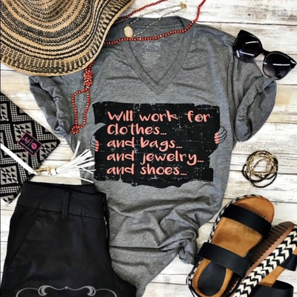 Will Work for... tee